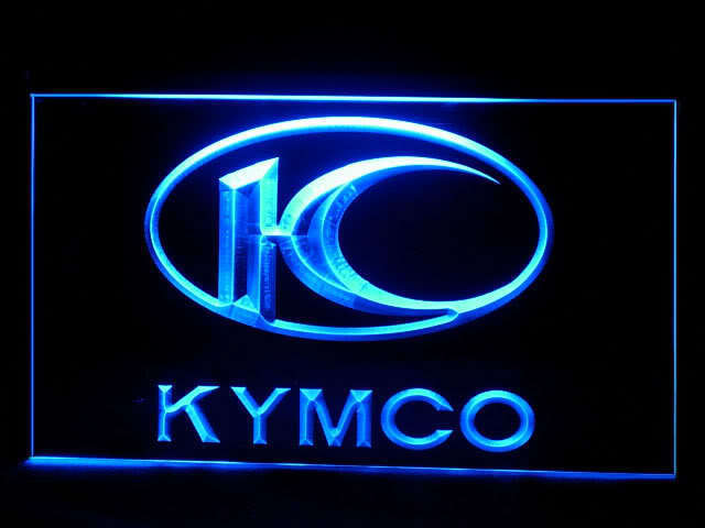 Kymco Motorcycle Logo LED Sign